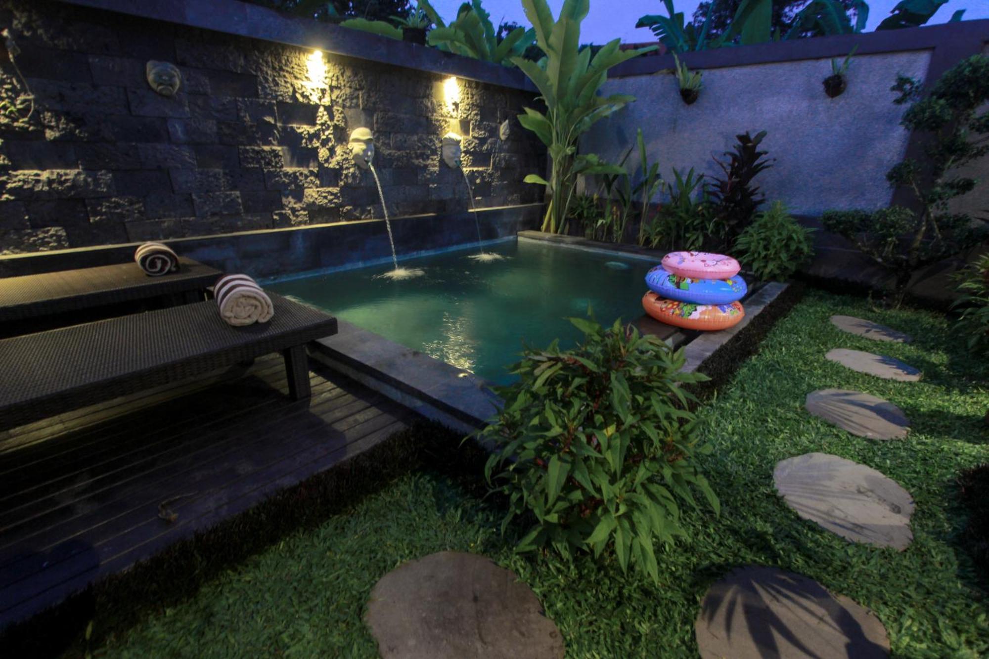 Natha Swari Private Pool Villa ウブド エクステリア 写真